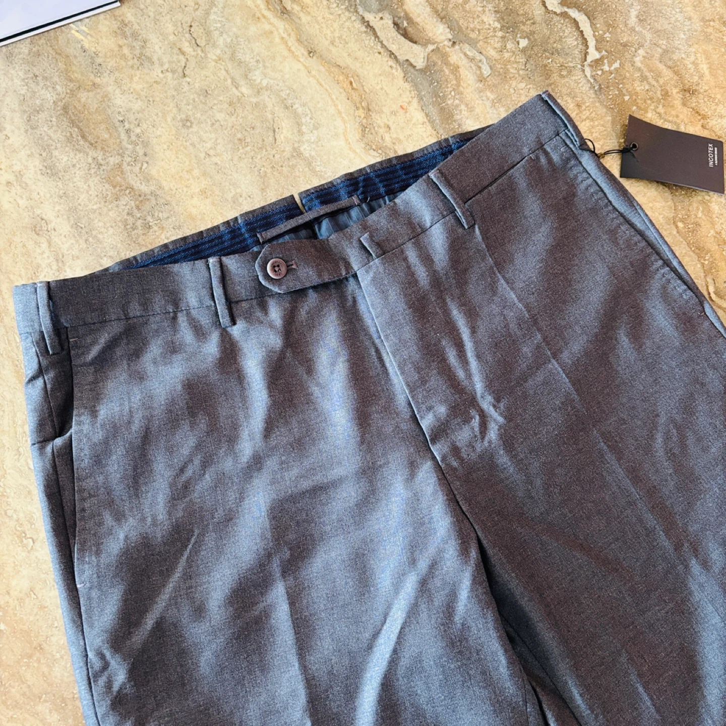 *New* $600 Incotex Men's Classic Trousers, Size 34 - photo 2