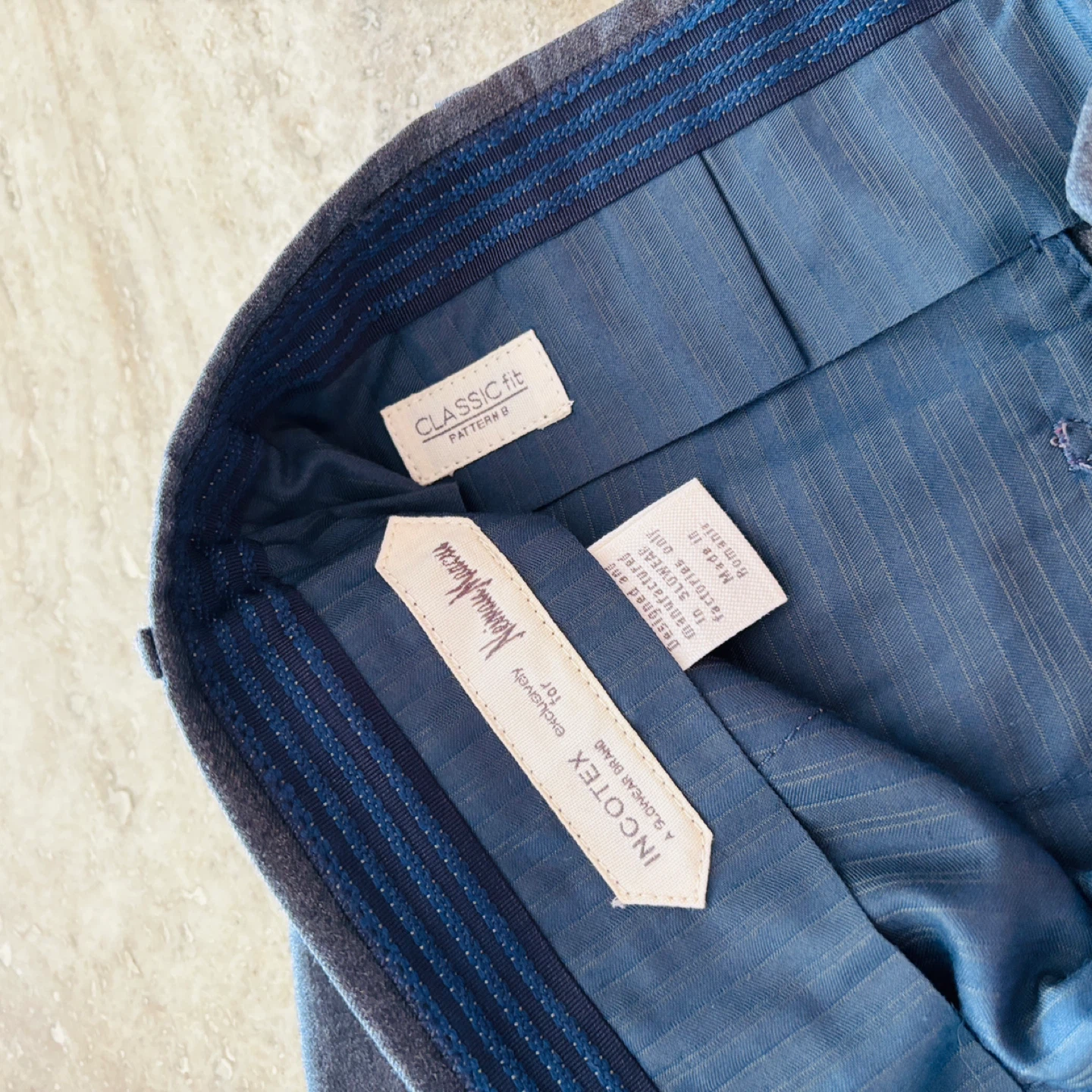 *New* $600 Incotex Men's Classic Trousers, Size 34 - photo 4