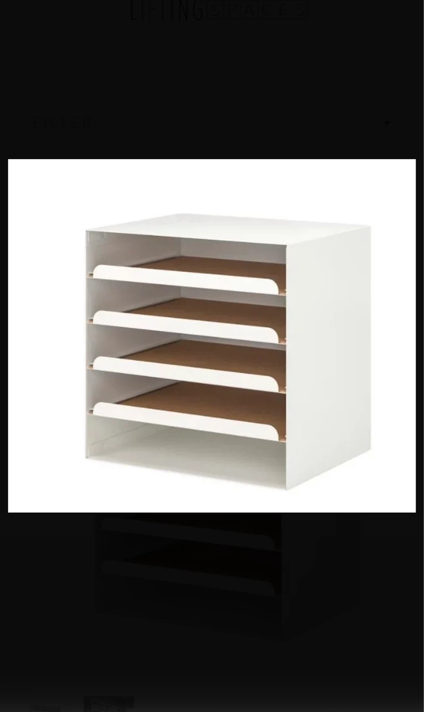 IKEA KVISSLE Letter Tray Organizer