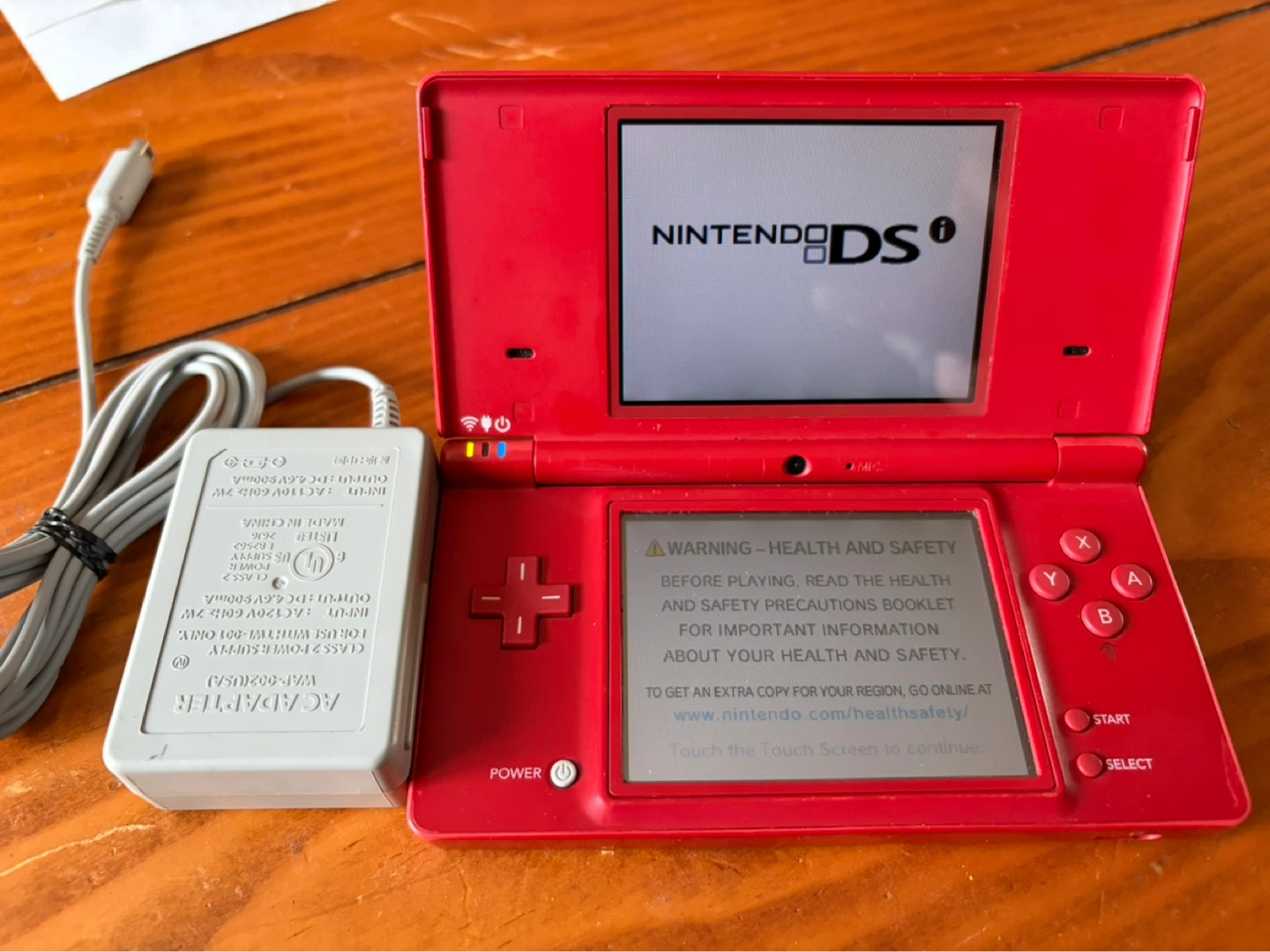 Red Nintendo DSi  Handheld Game Console - photo 2