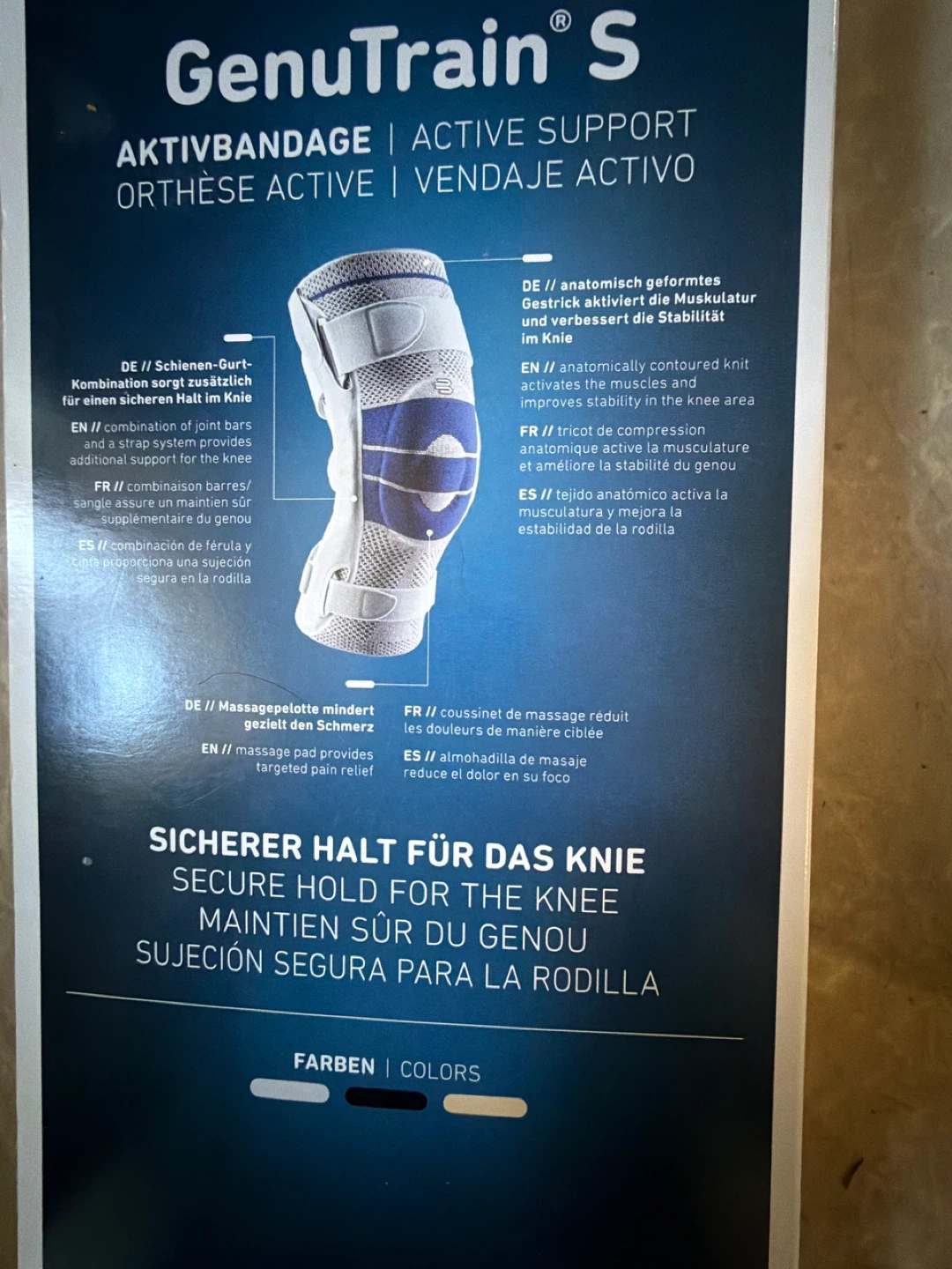 GenuTrain Active Support Knee Brace - photo 2