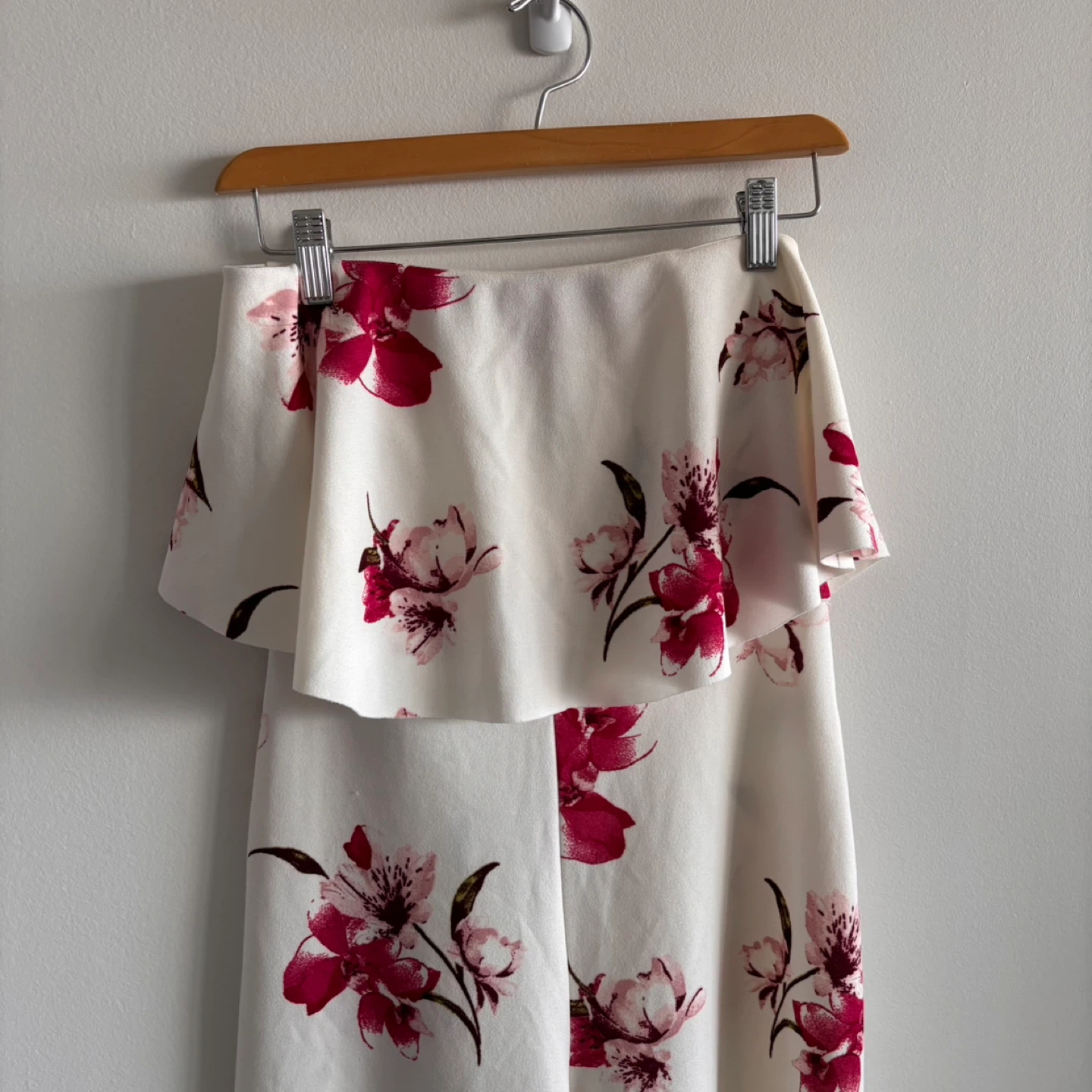 Streetwear Society Floral Wide Leg Jumpsuit Size S - photo 2