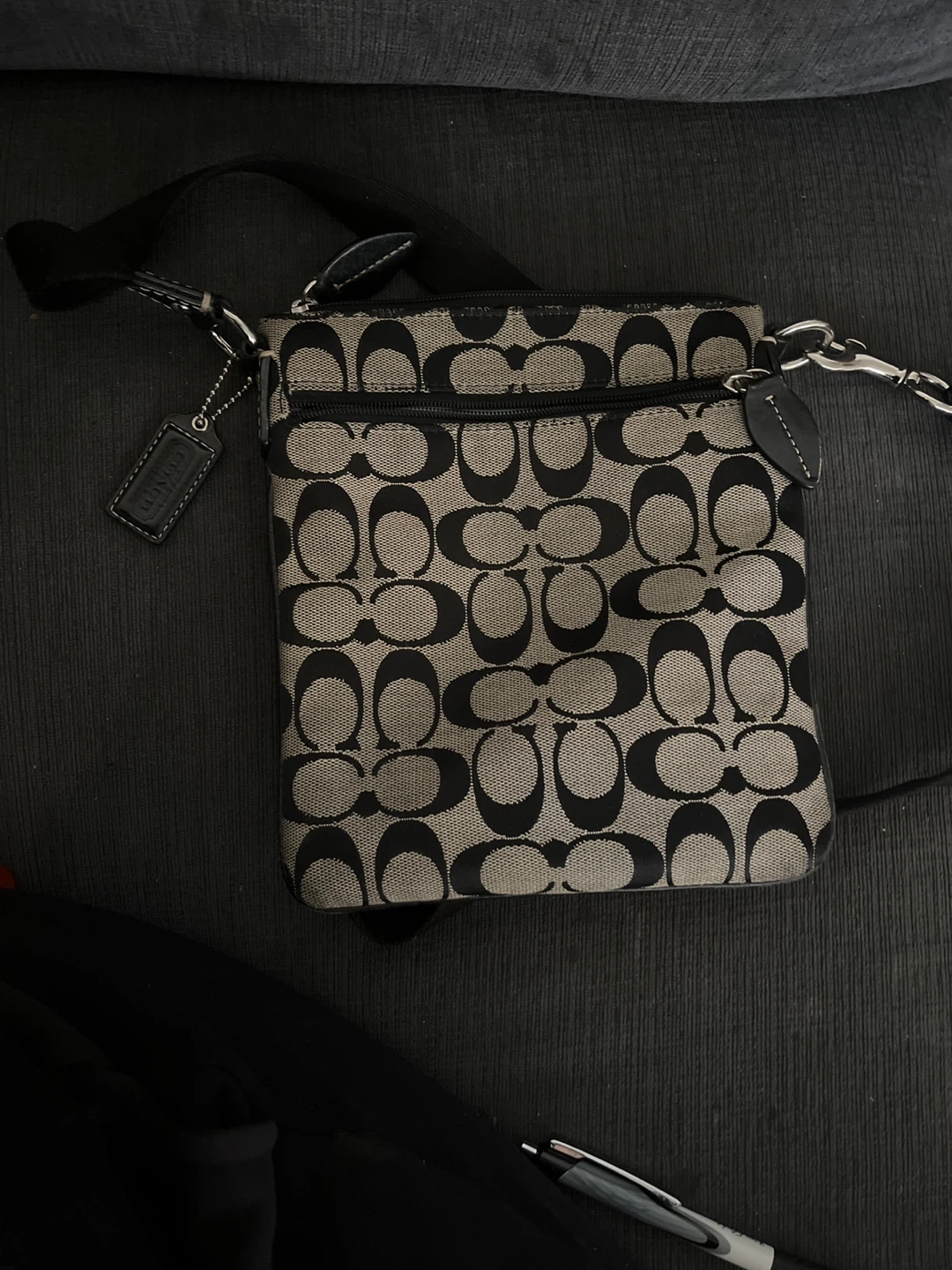 Coach Signature C Monogram Crossbody Bag - photo 2