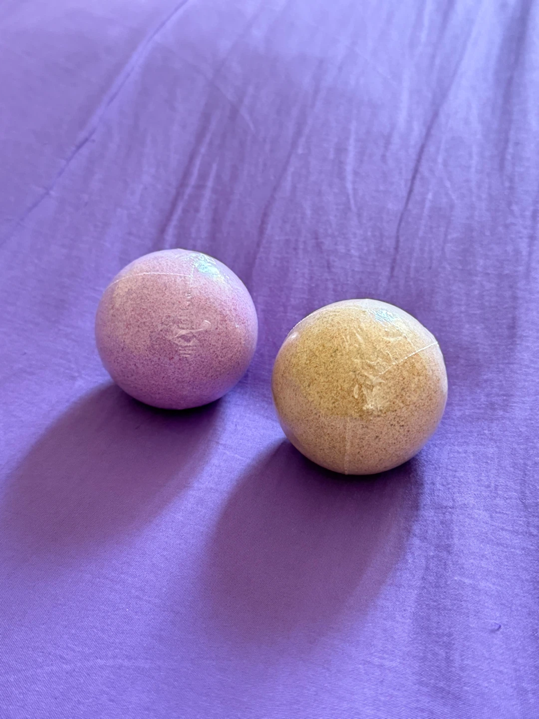 Two Bath Bombs (Pink and Yellow) - photo 2