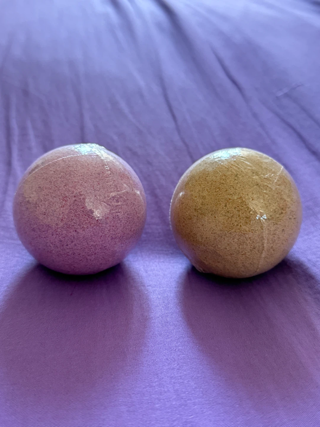 Two Bath Bombs (Pink and Yellow) - photo 3