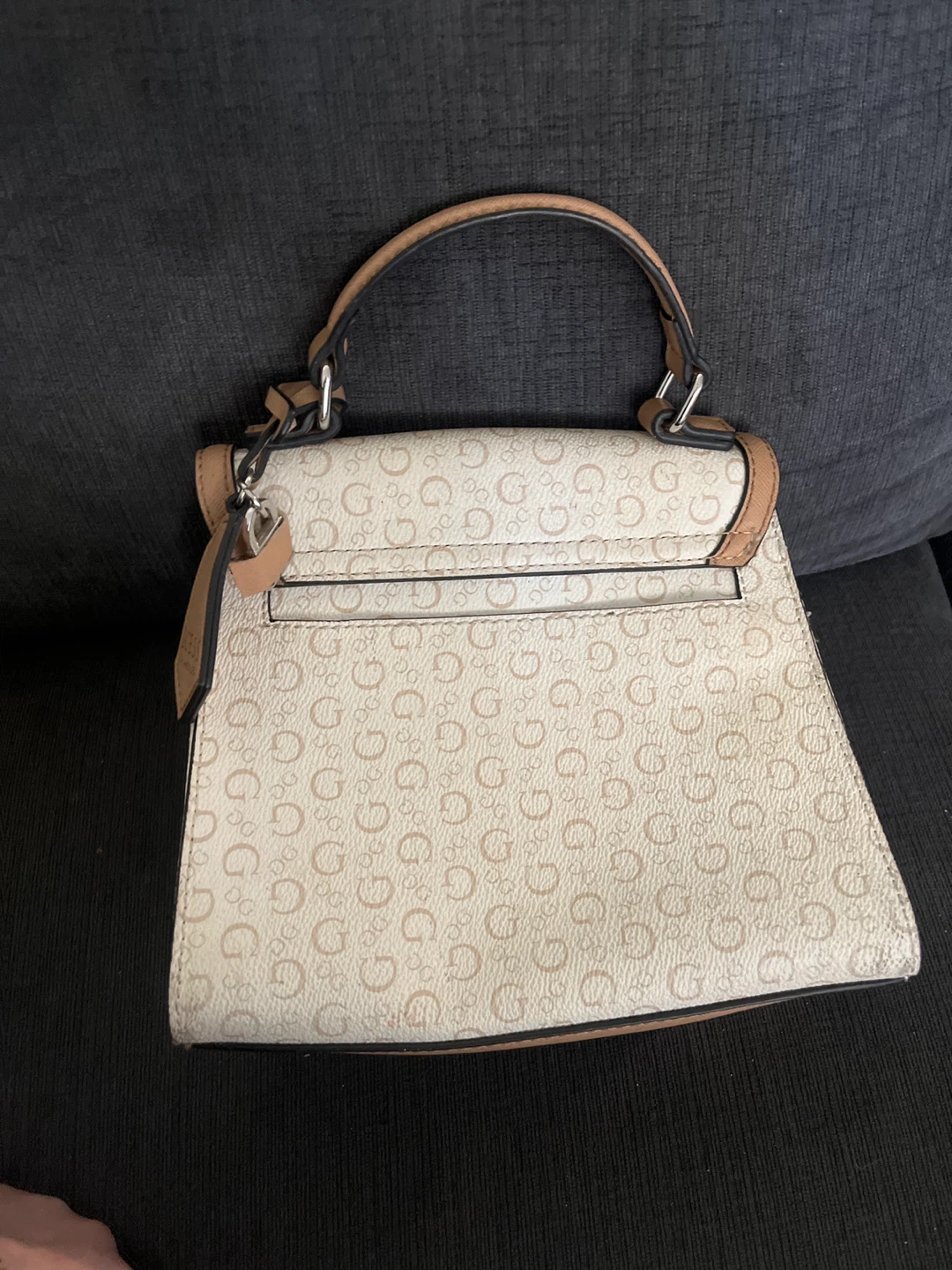 Guess Monogram Satchel Handbag - photo 2