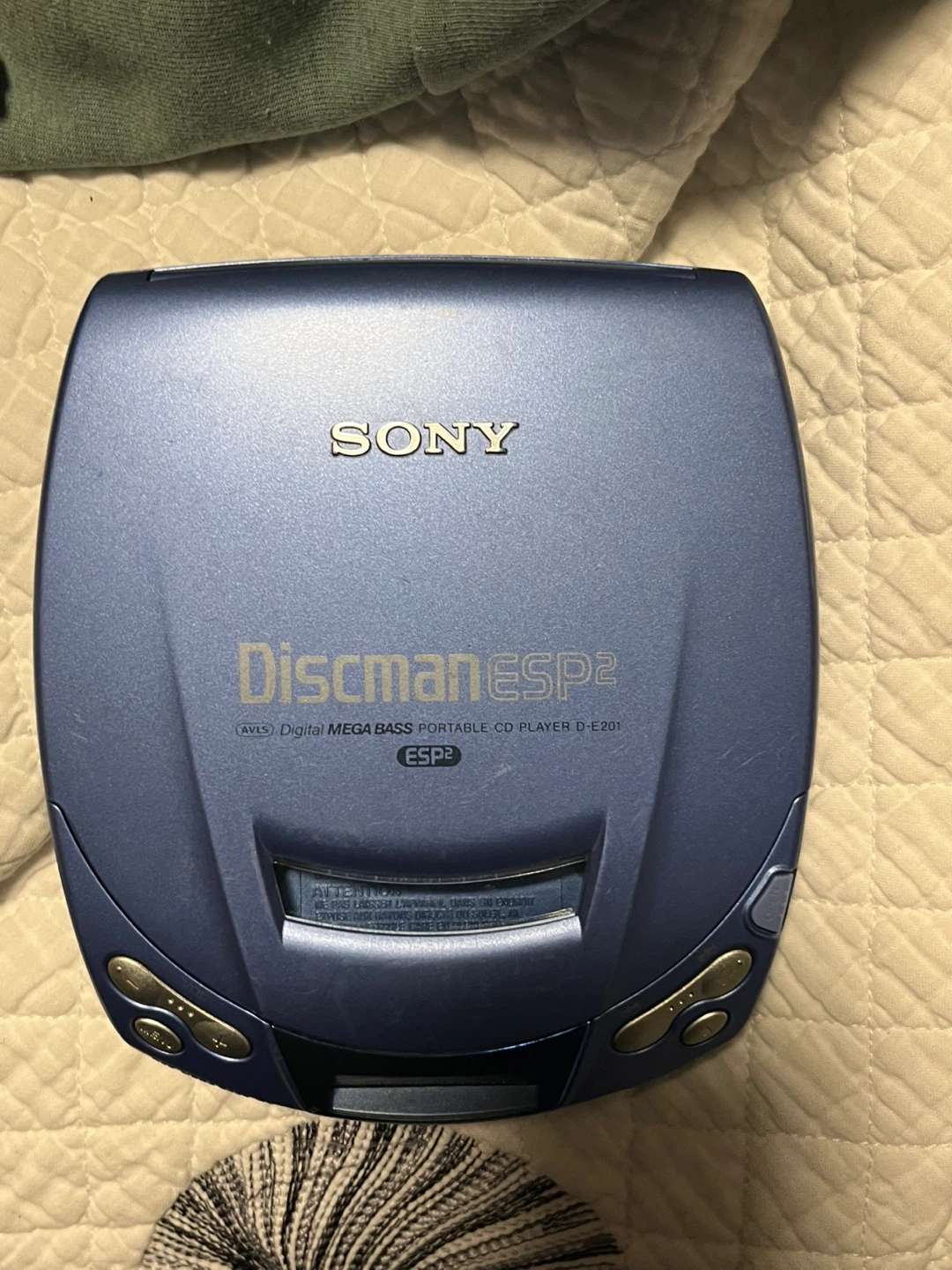 Sony Discman ESP2 Portable CD Player D-E201