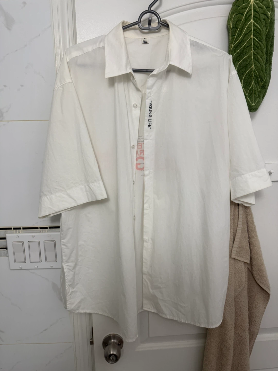 A-land ADD oversize Short Shirt