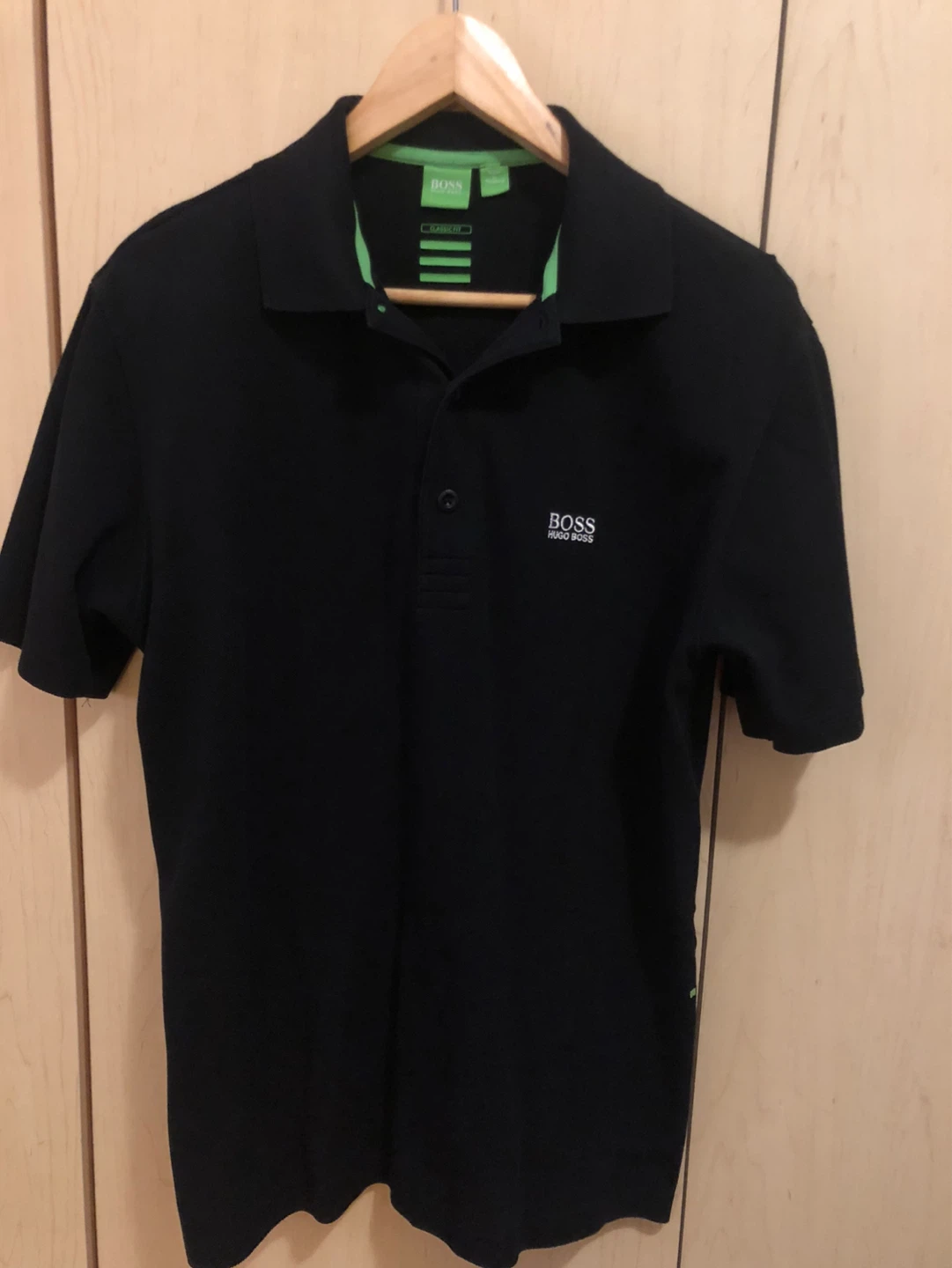 BOSS Hugo Boss Classic Fit Polo Shirt - Black - Medium