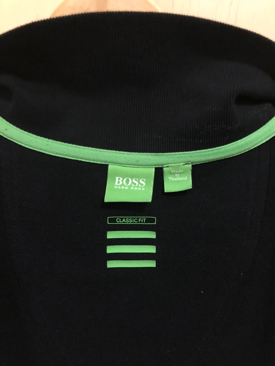 BOSS Hugo Boss Classic Fit Polo Shirt - Black - Medium - photo 2