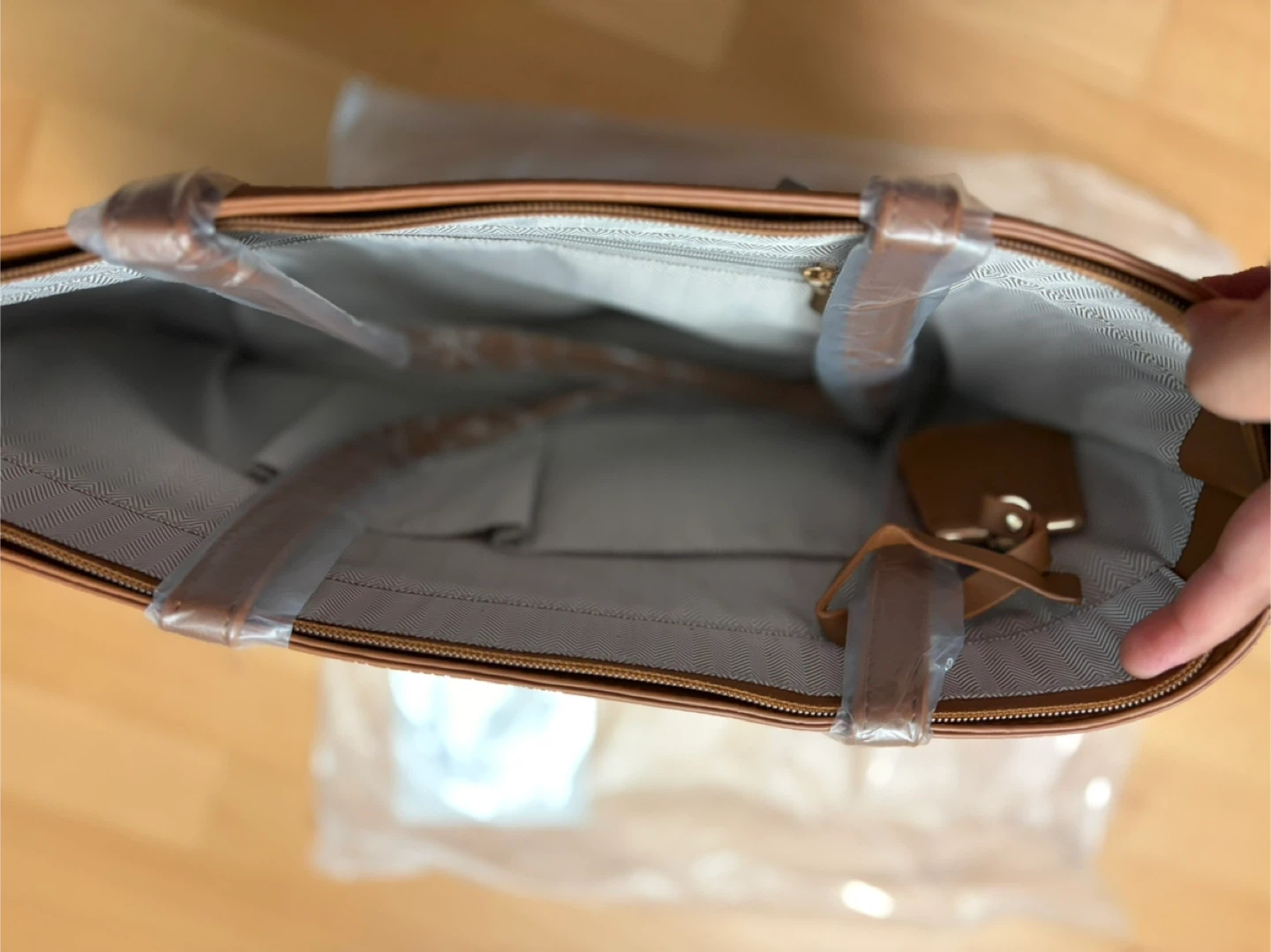 Morglove Brown Tote Bag - photo 3