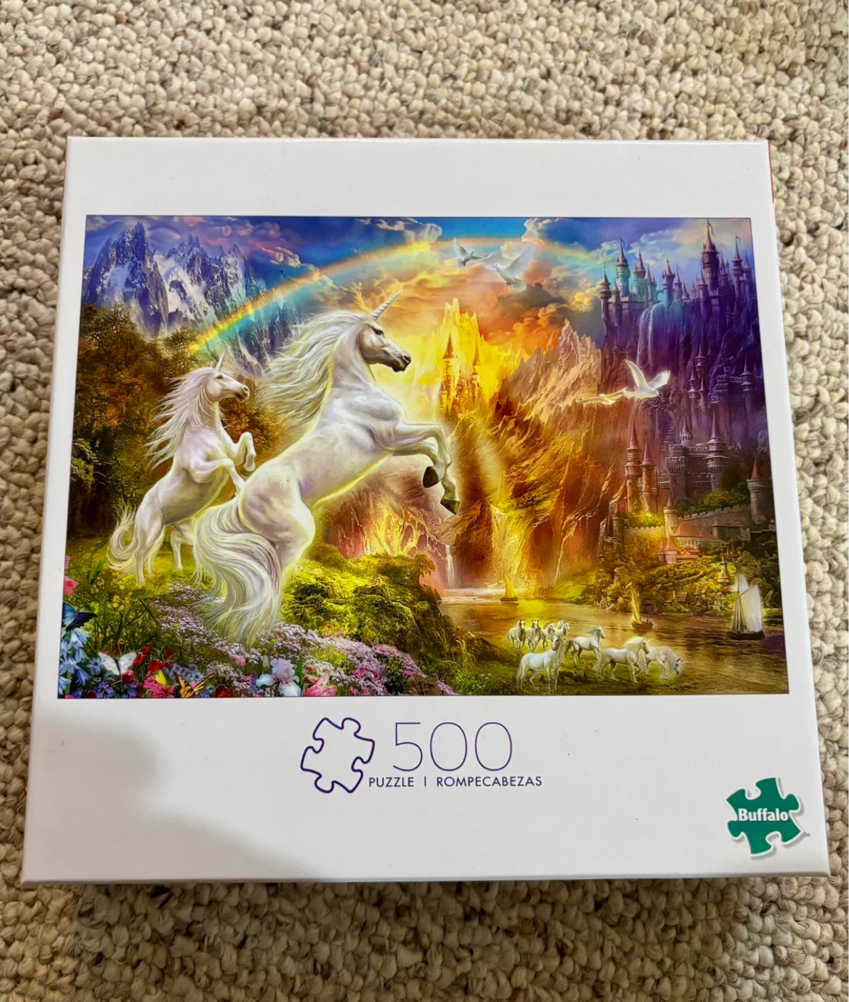 Buffalo Games 500 Piece Unicorn Puzzle