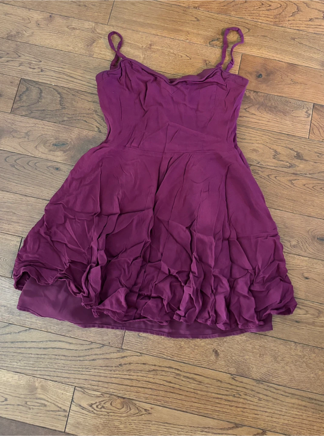 Talula Plum Purple Spaghetti Strap Dress Size 2