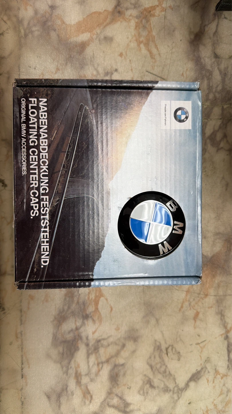 BMW Floating Center Caps - 65mm Set (Part No. 36122455269) - photo 3