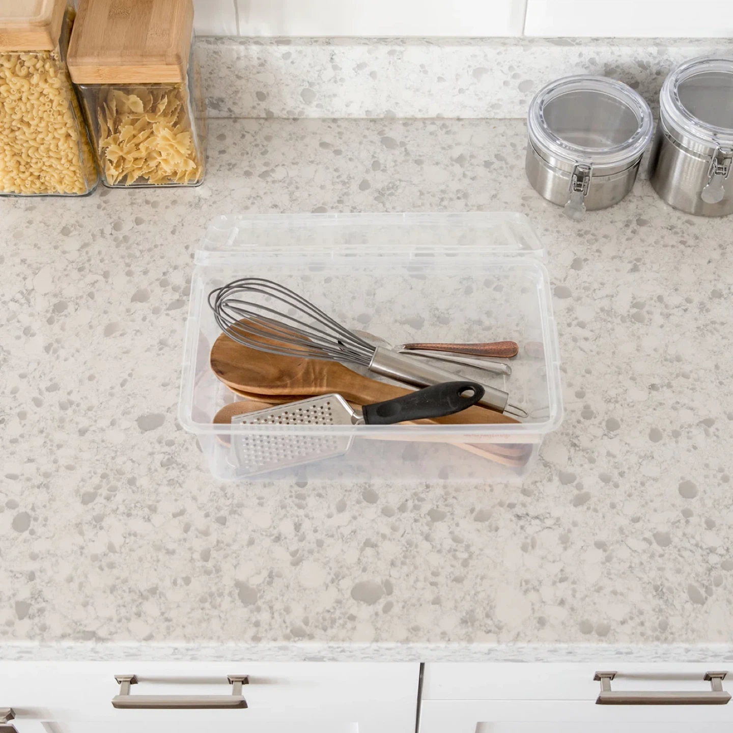 Clear Storage Bins with Lids - photo 5