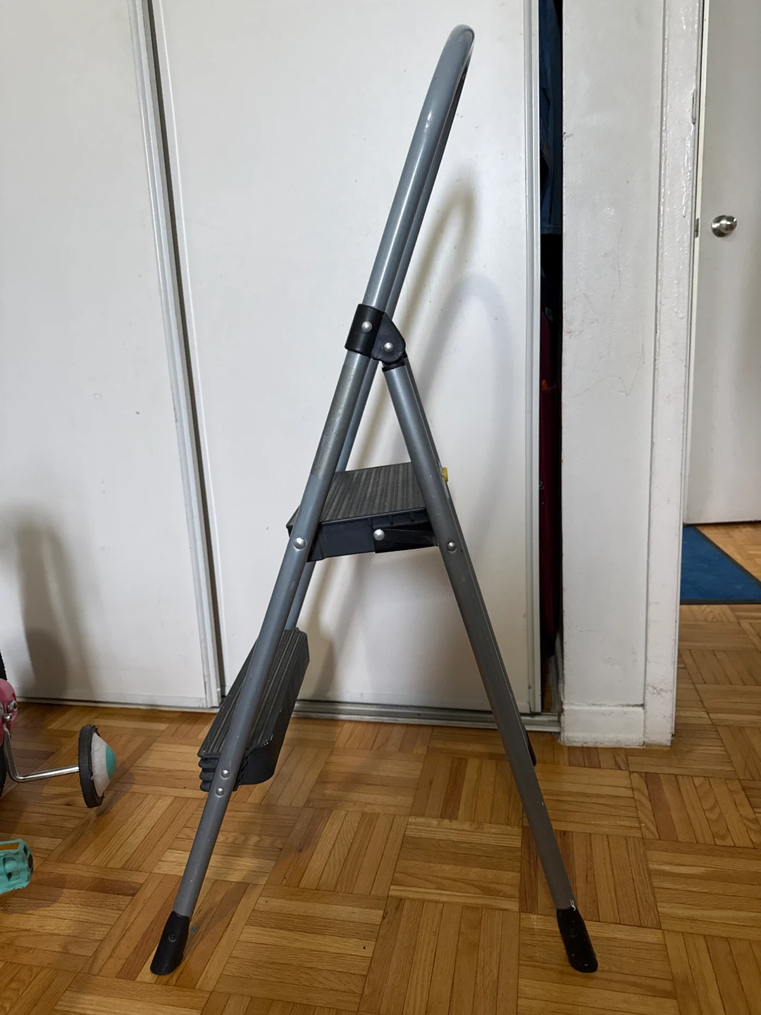 Grey Step Stool Ladder