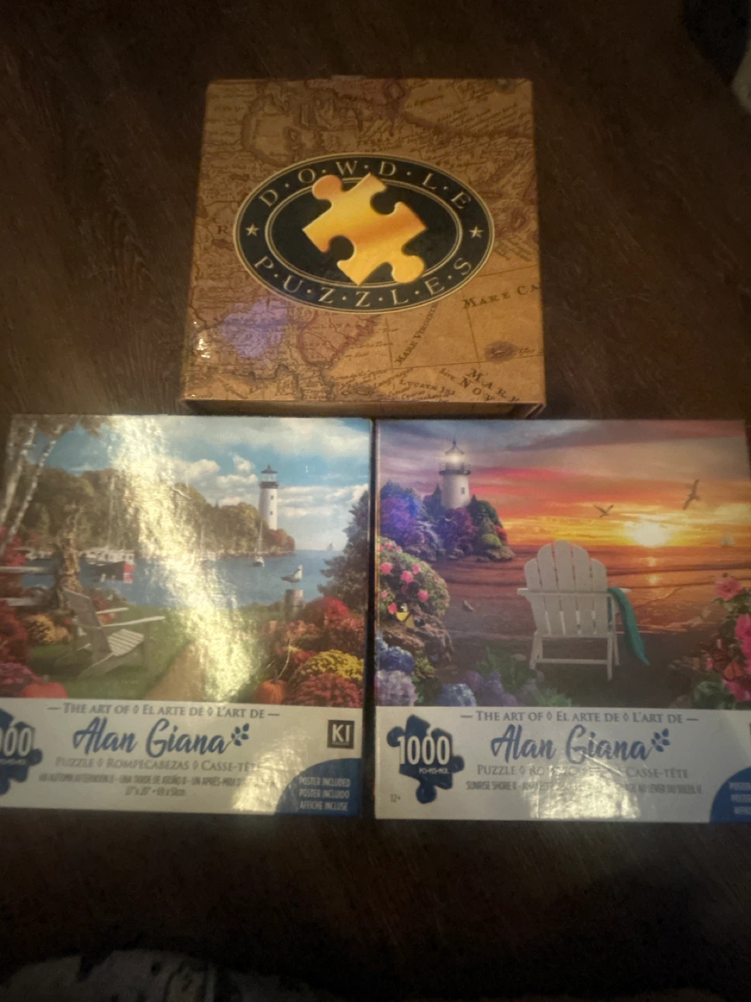 Dowdle Puzzles Alan Giana Lighthouses (2-Pack)