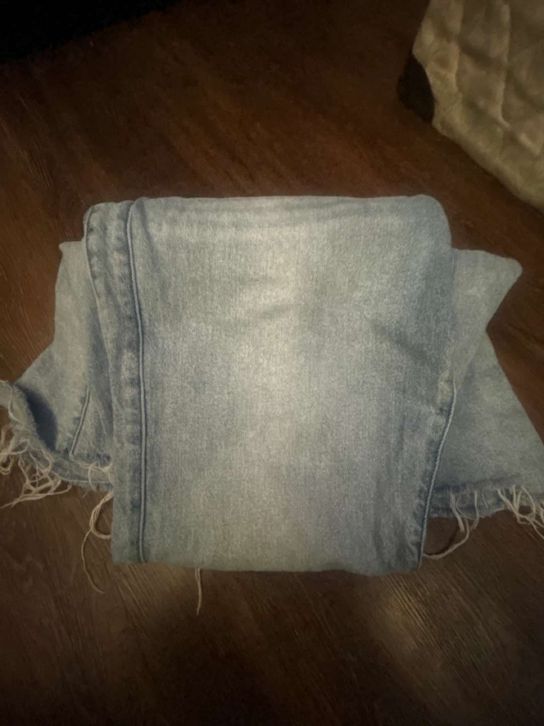 Light Wash Bell Bottom Jeans