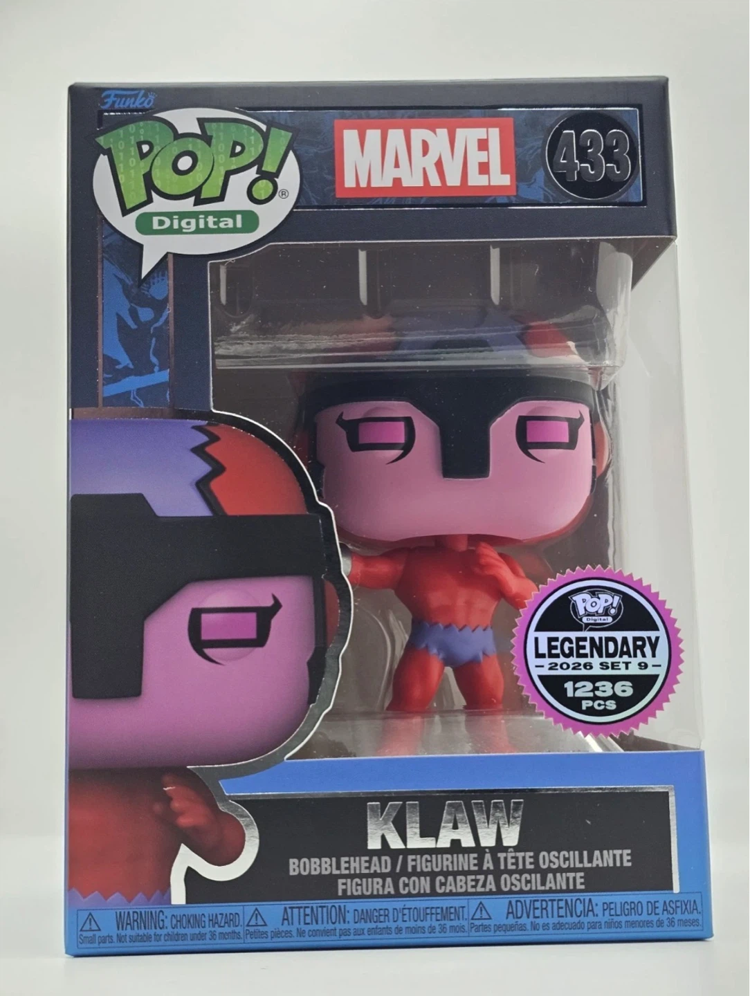 Funko Pop! Marvel Klaw #433 Digital Legendary Edition - photo 3