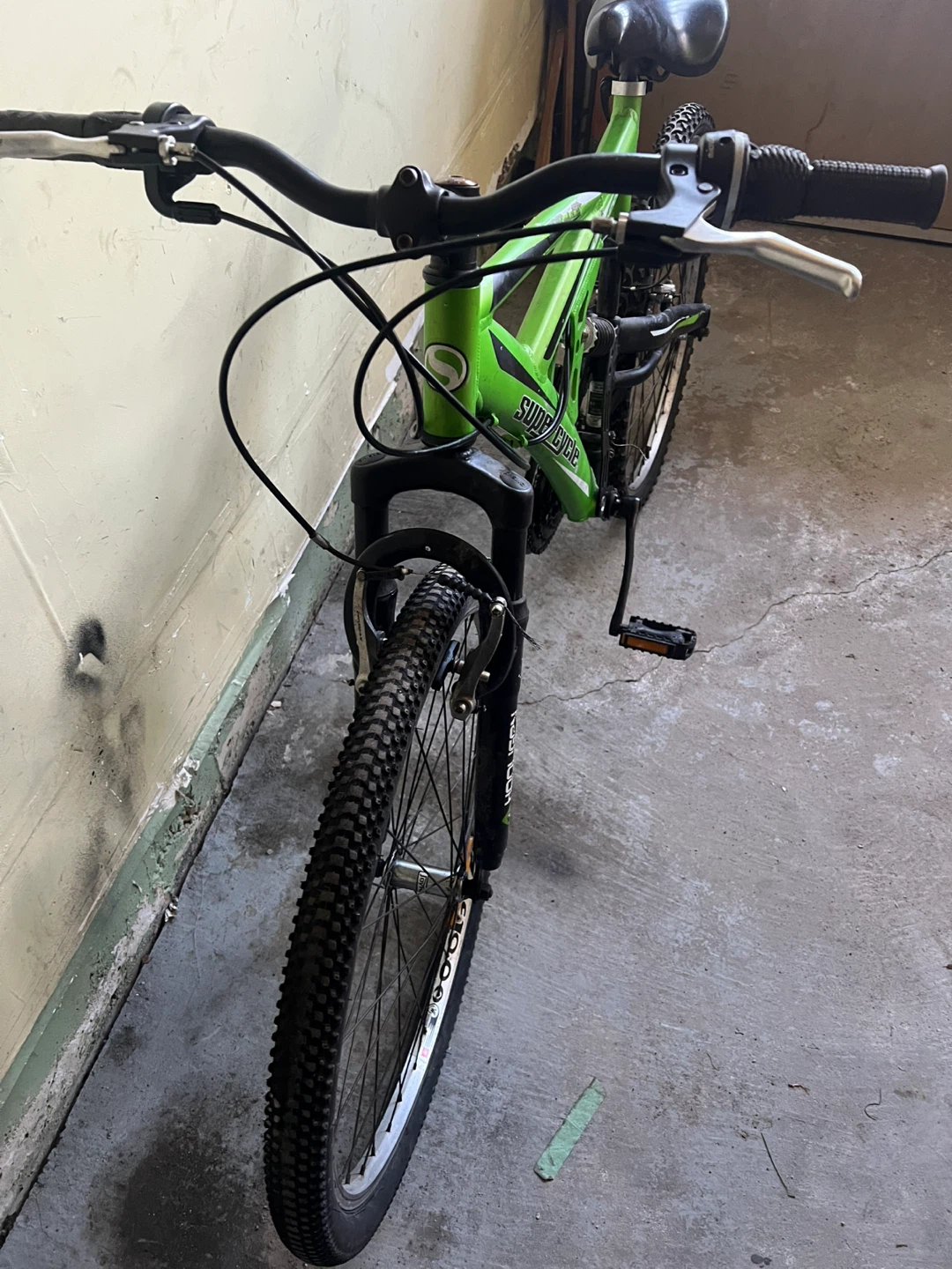 26” dual shock Supercycle Hooligan Mountain Bike - Green - photo 3