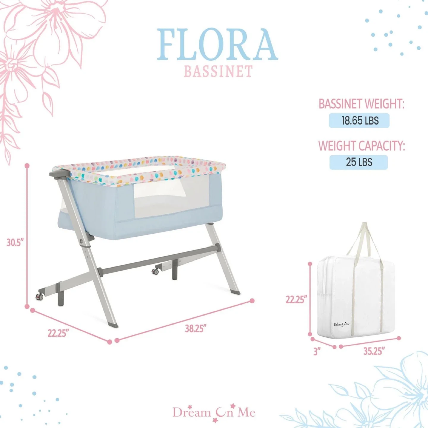 Dream On Me Flora Bassinet - photo 2