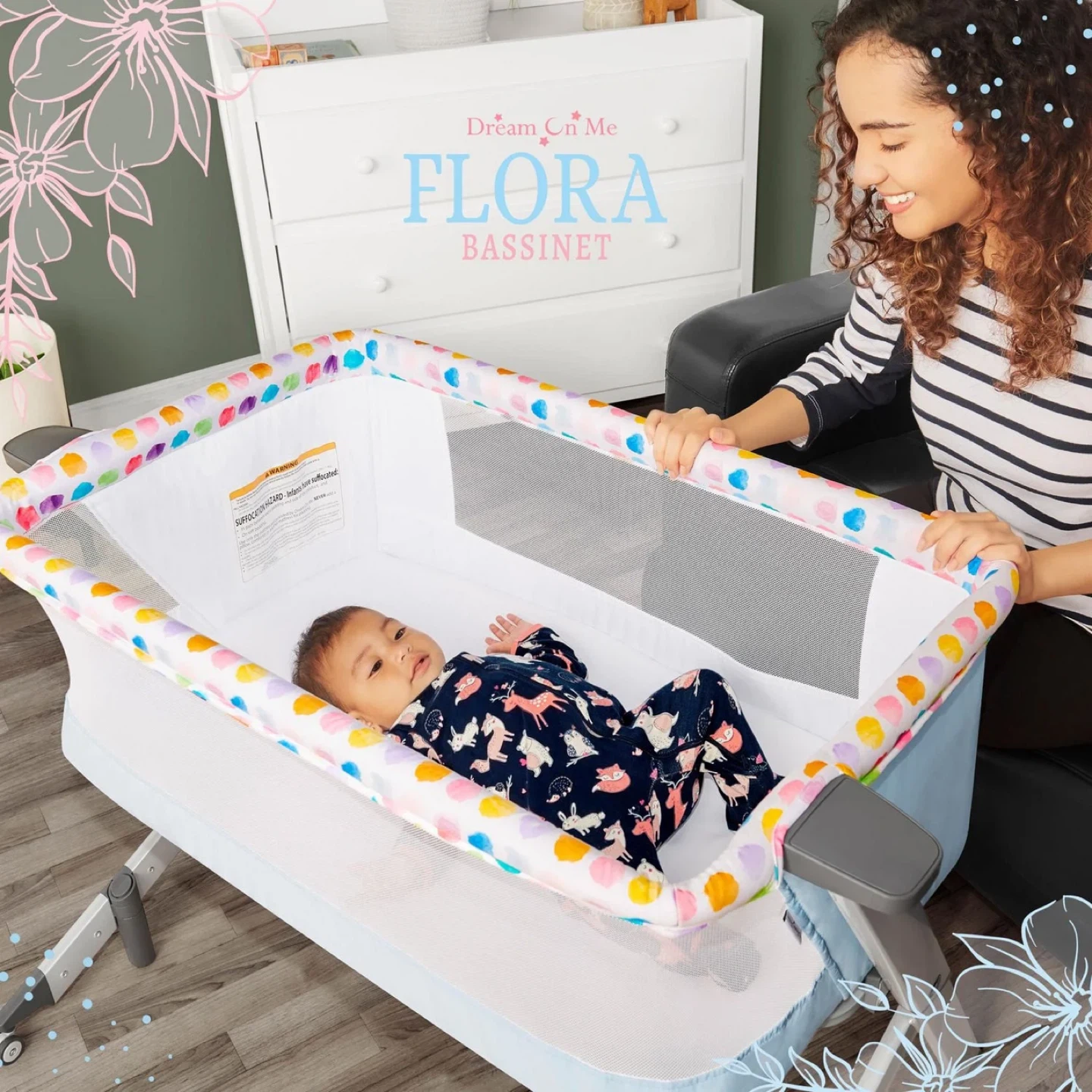 Dream On Me Flora Bassinet - photo 3