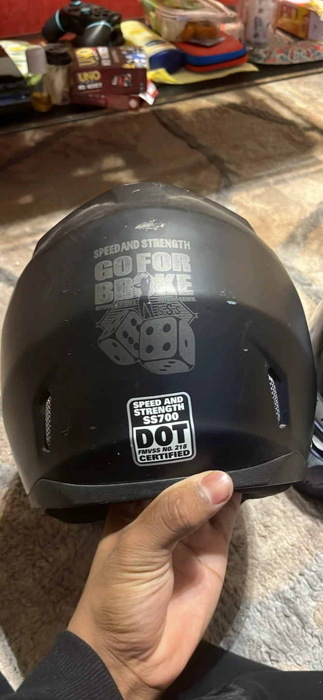 Speed and Strength Motorcycle Helmet - photo 3