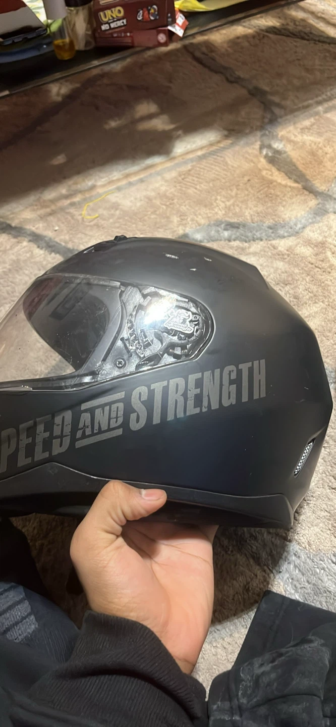 Speed and Strength Motorcycle Helmet - photo 4