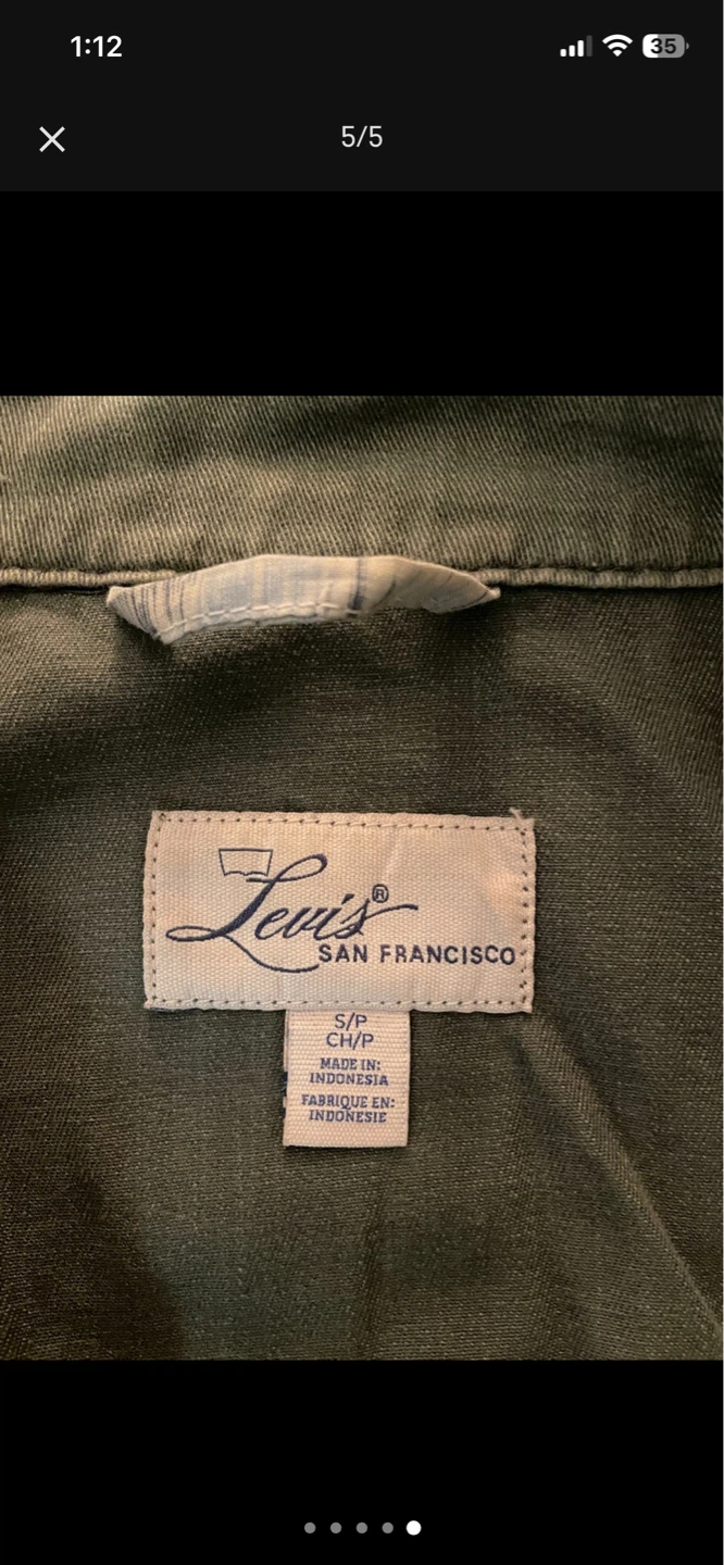 LEVI’S Jacket – NEW – Women’s Small (Loose fit) - photo 5