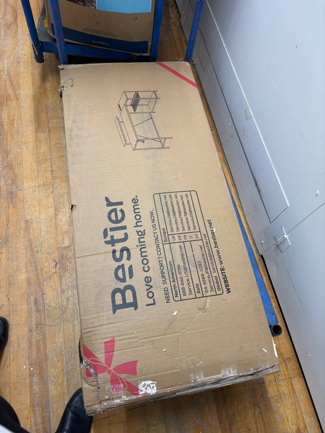 Bestier Pink Gaming Desk 58 inch - photo 4