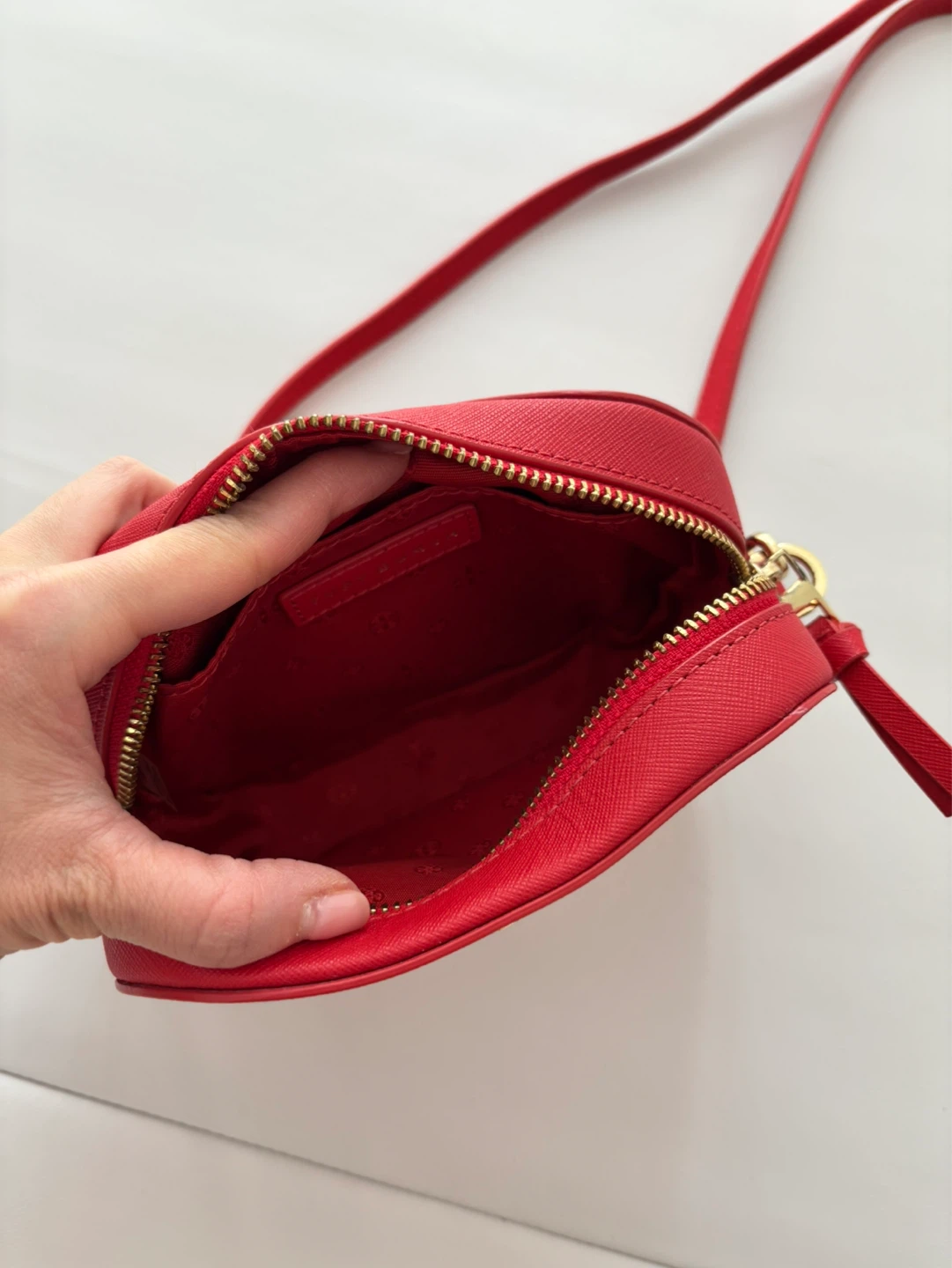Tory Burch Red Leather Crossbody Bag - photo 4