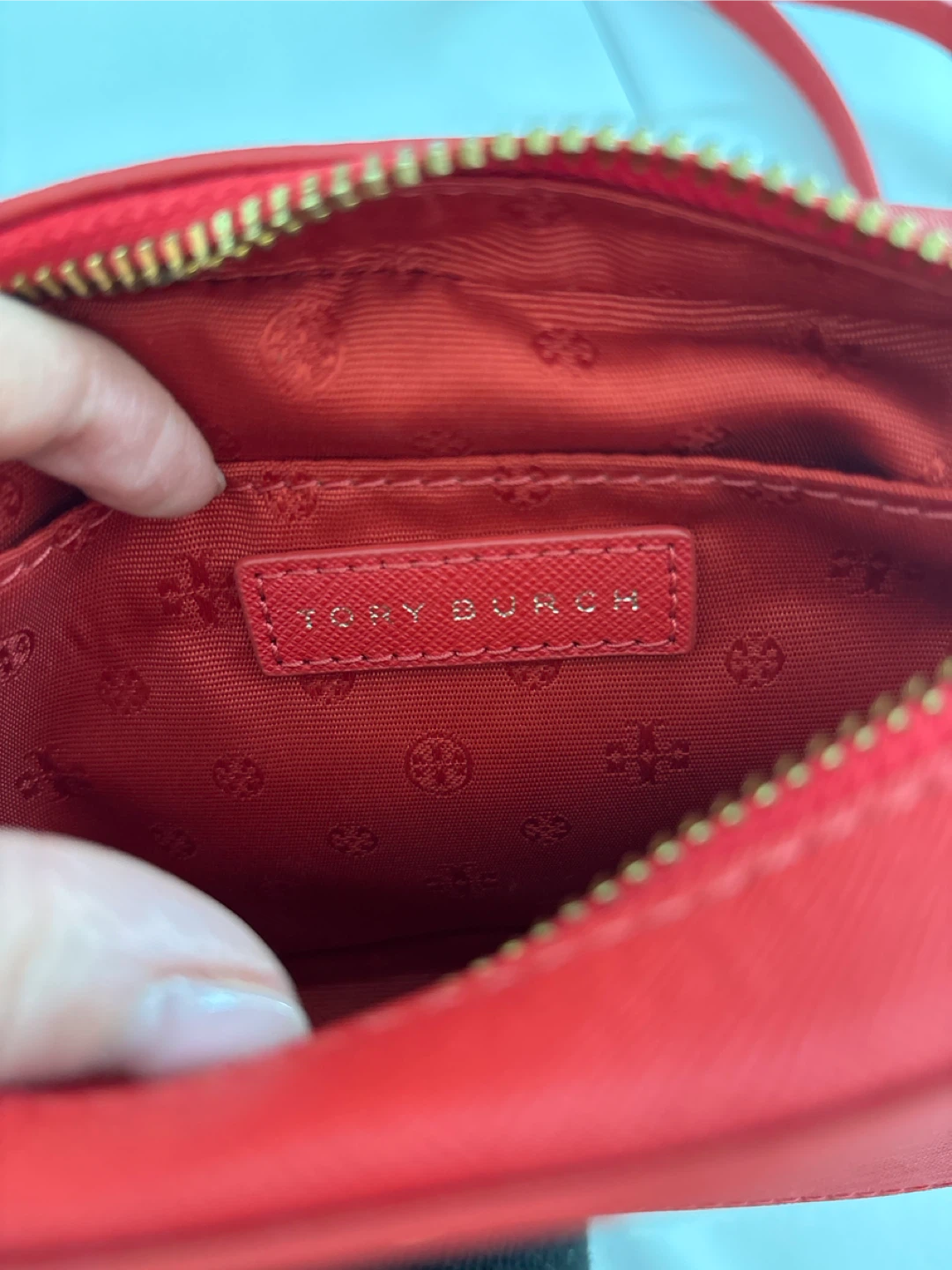 Tory Burch Red Leather Crossbody Bag - photo 5