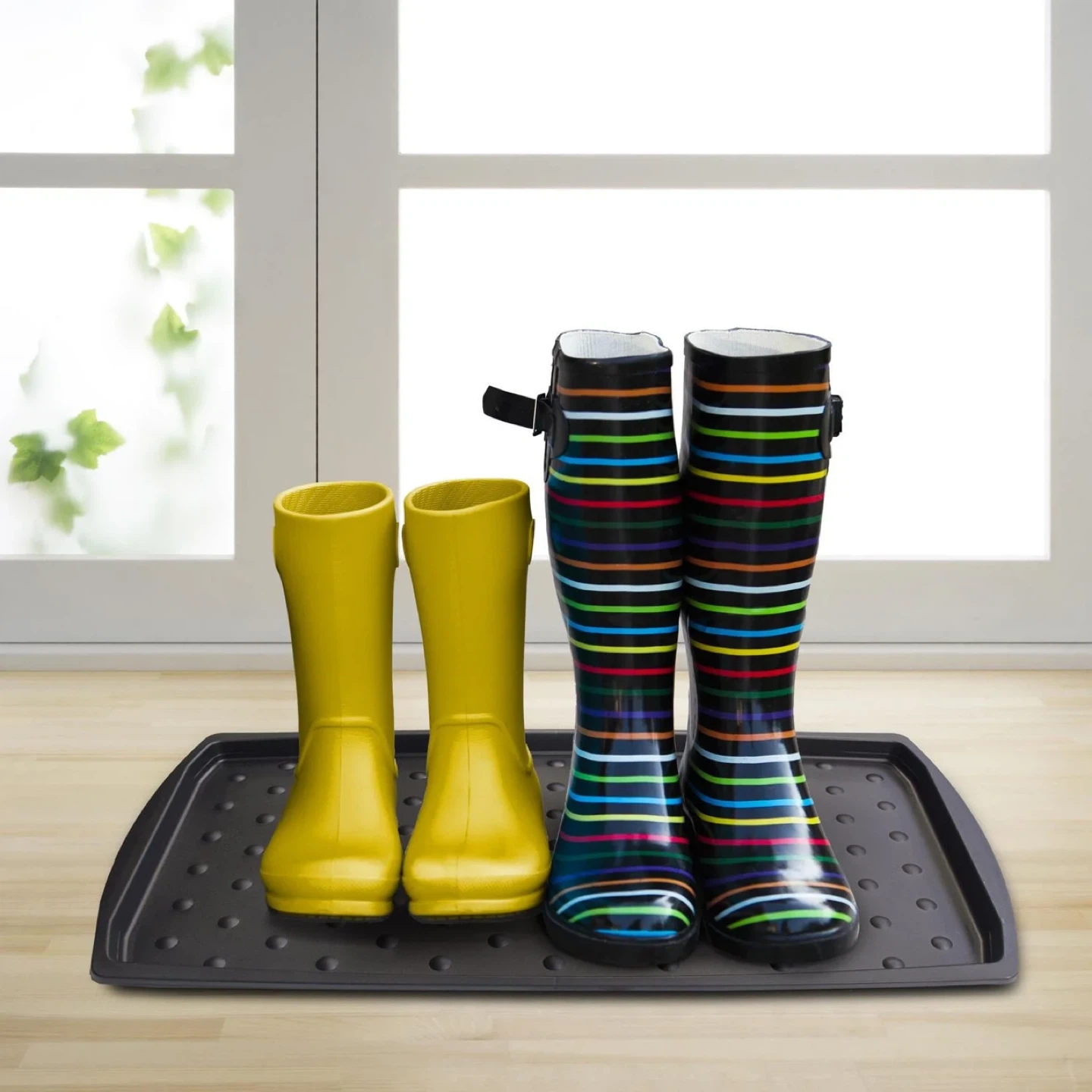 Black Plastic Boot Tray - photo 3