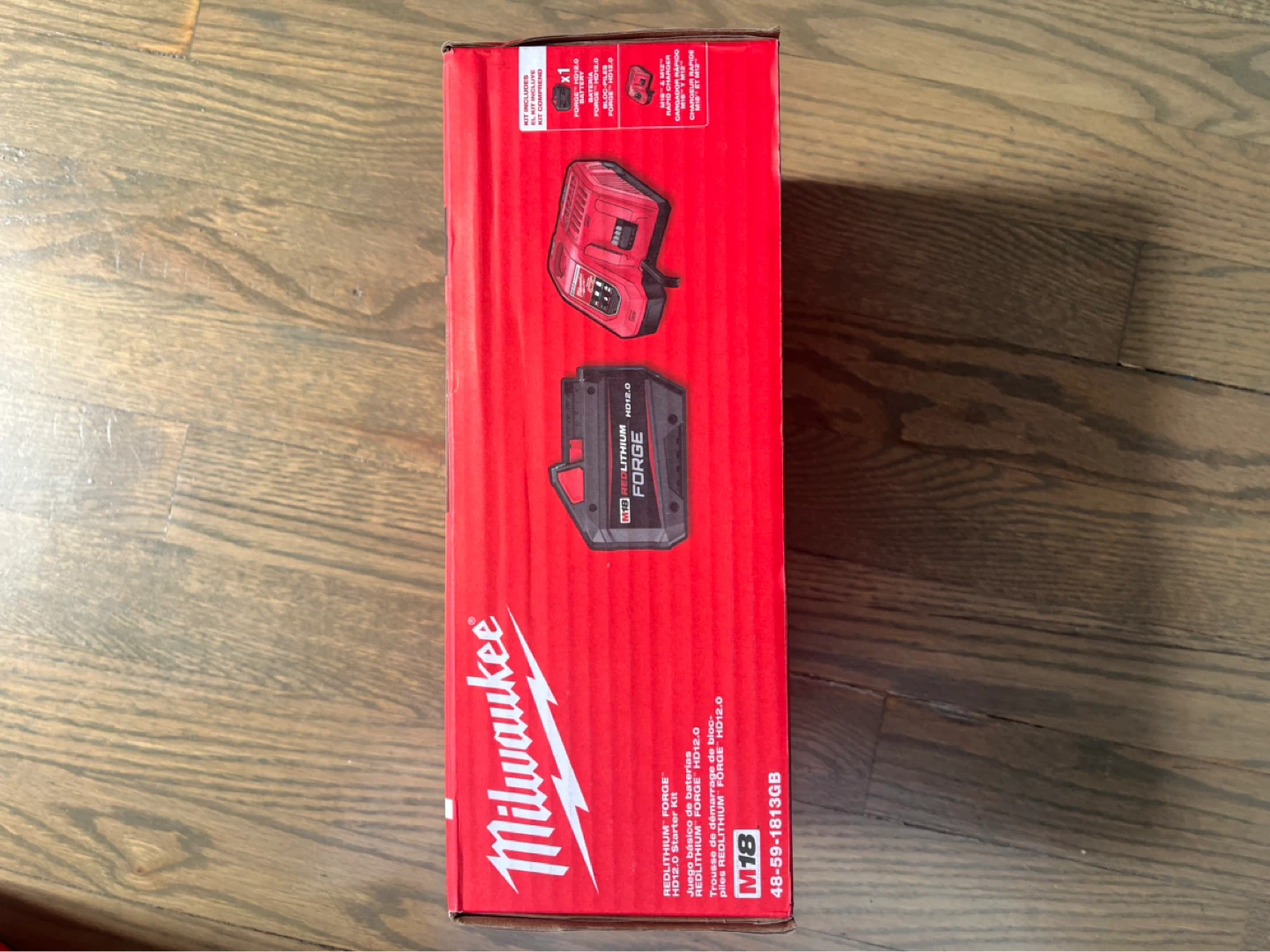 Milwaukee M18 REDLITHIUM FORGE HD12.0 Battery and Rapid Charger - photo 4