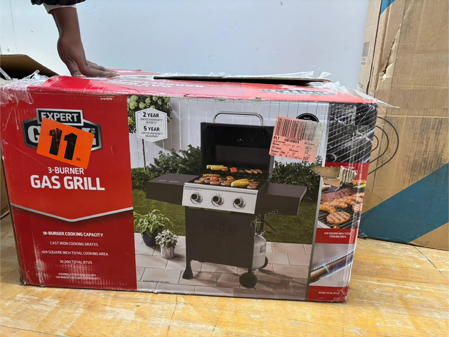 Expert Grill 3-Burner Gas Grill - photo 4