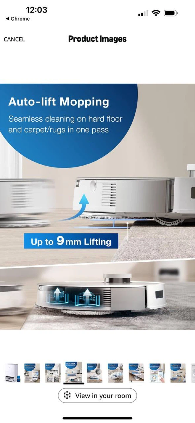 ECOVACS DEEBOT T20 OMNI ROBOT VACUUM - photo 2