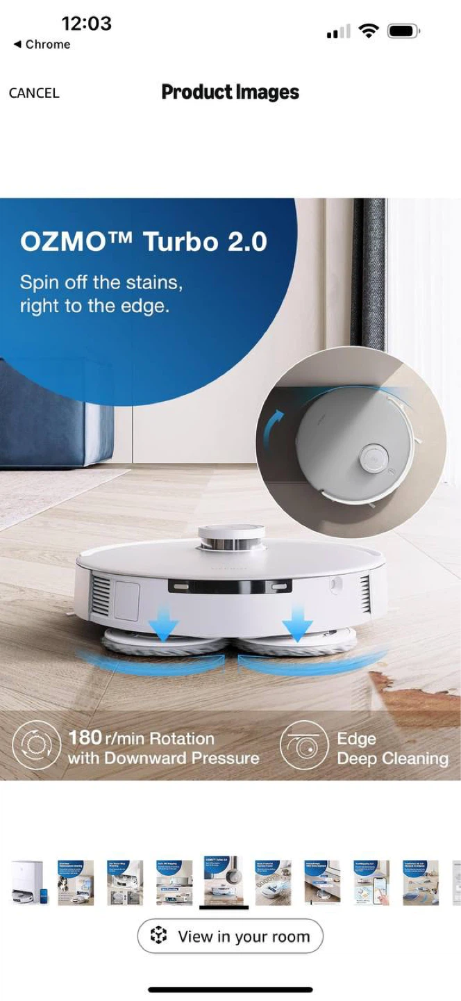 ECOVACS DEEBOT T20 OMNI ROBOT VACUUM - photo 3