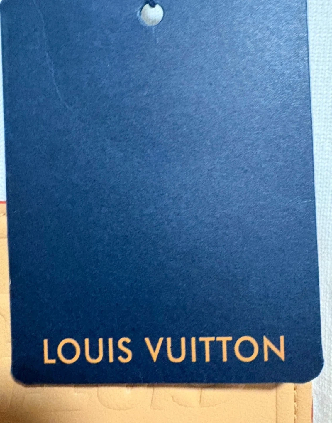 Louis Vuitton White T-Shirt with Leather Logo Detail - photo 5