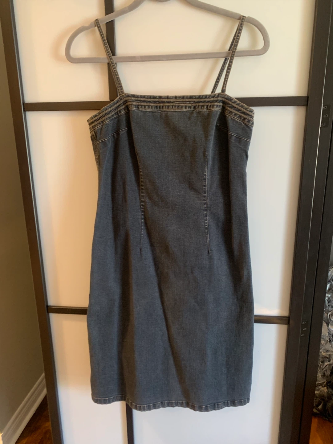 STRETCHY Jacob Denim Dress - Size 7/8