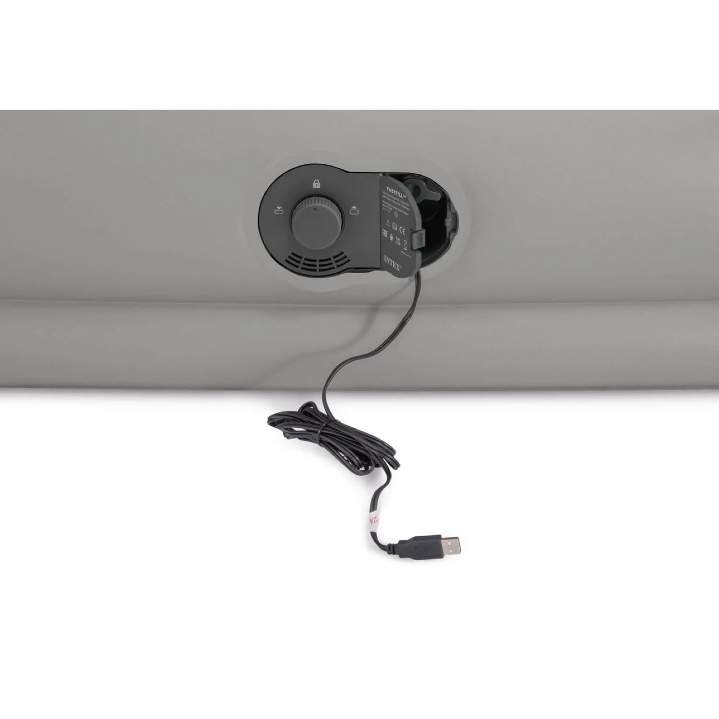 Intex Queen Size Air Mattress with USB Powered Pump - photo 2