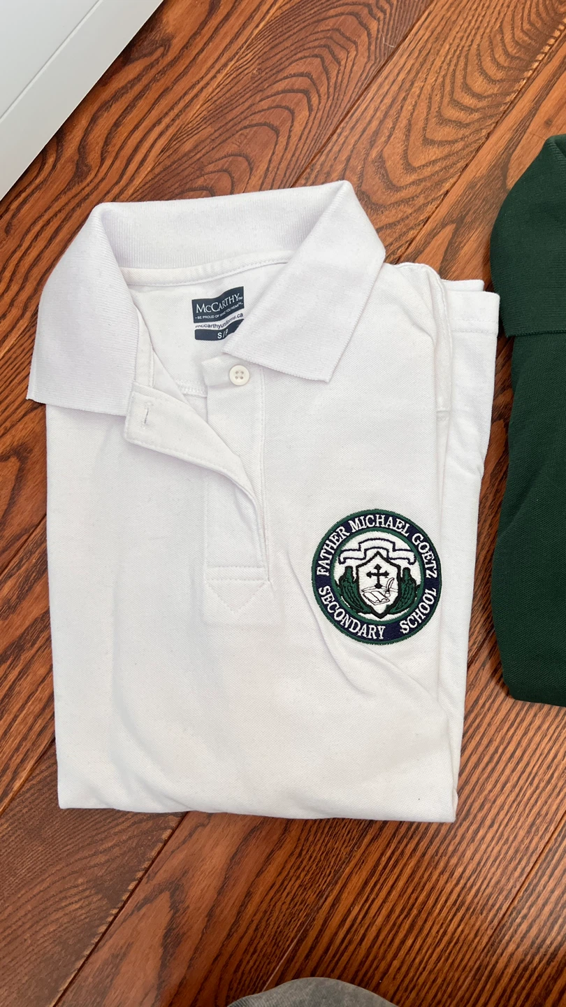 Father Michael Goetz women’s school uniform shirts and sweaters - photo 3
