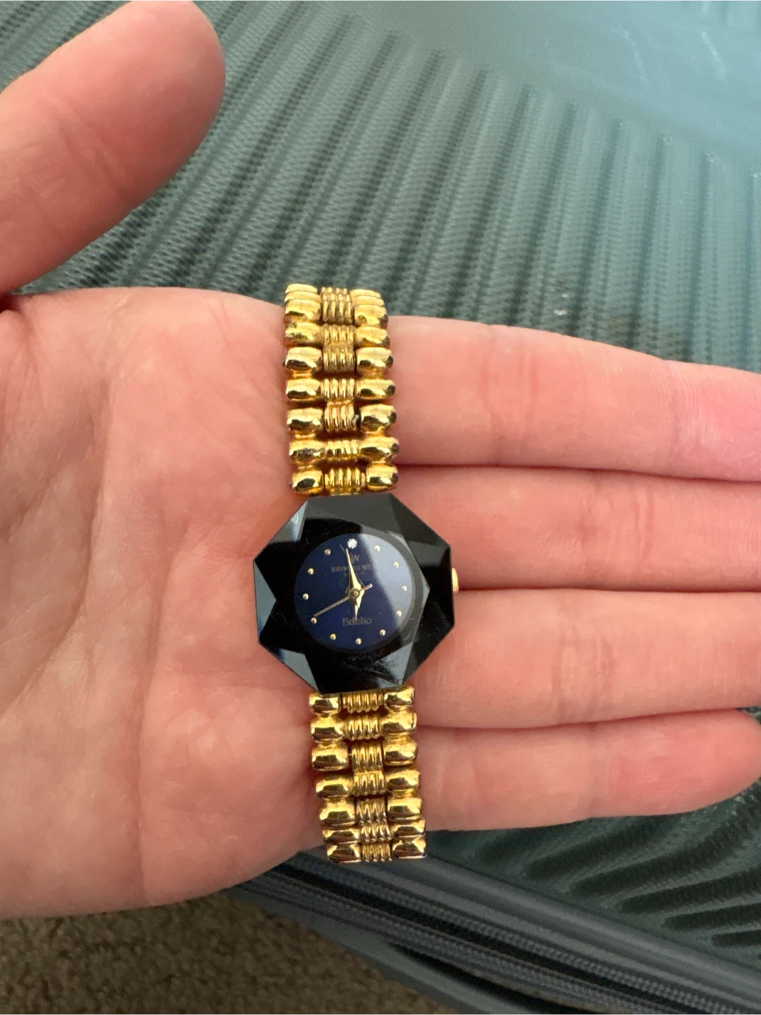 Raymond Weil Tessio Women's Watch - Gold Tone Black Face