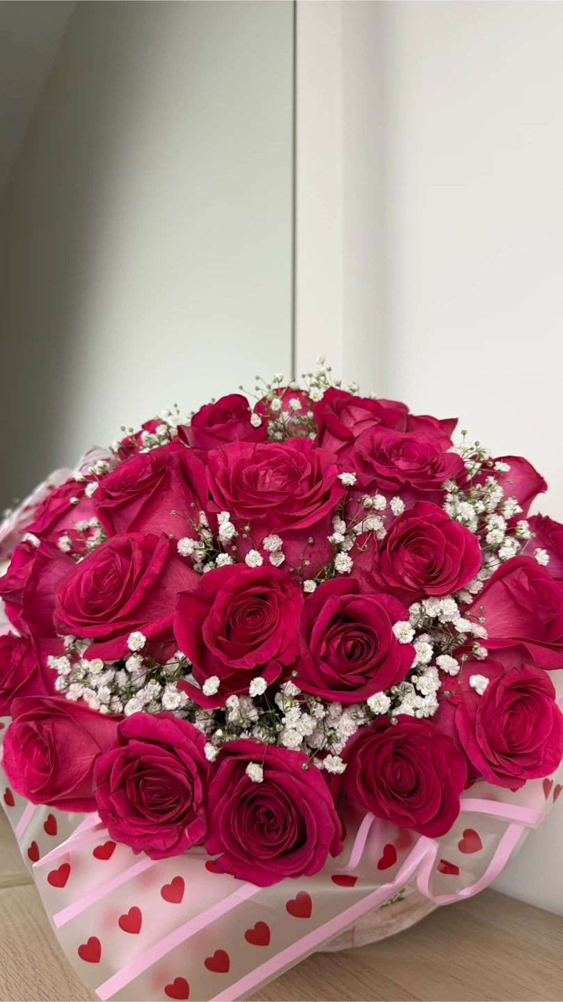 Box of Roses Floral Arrangement