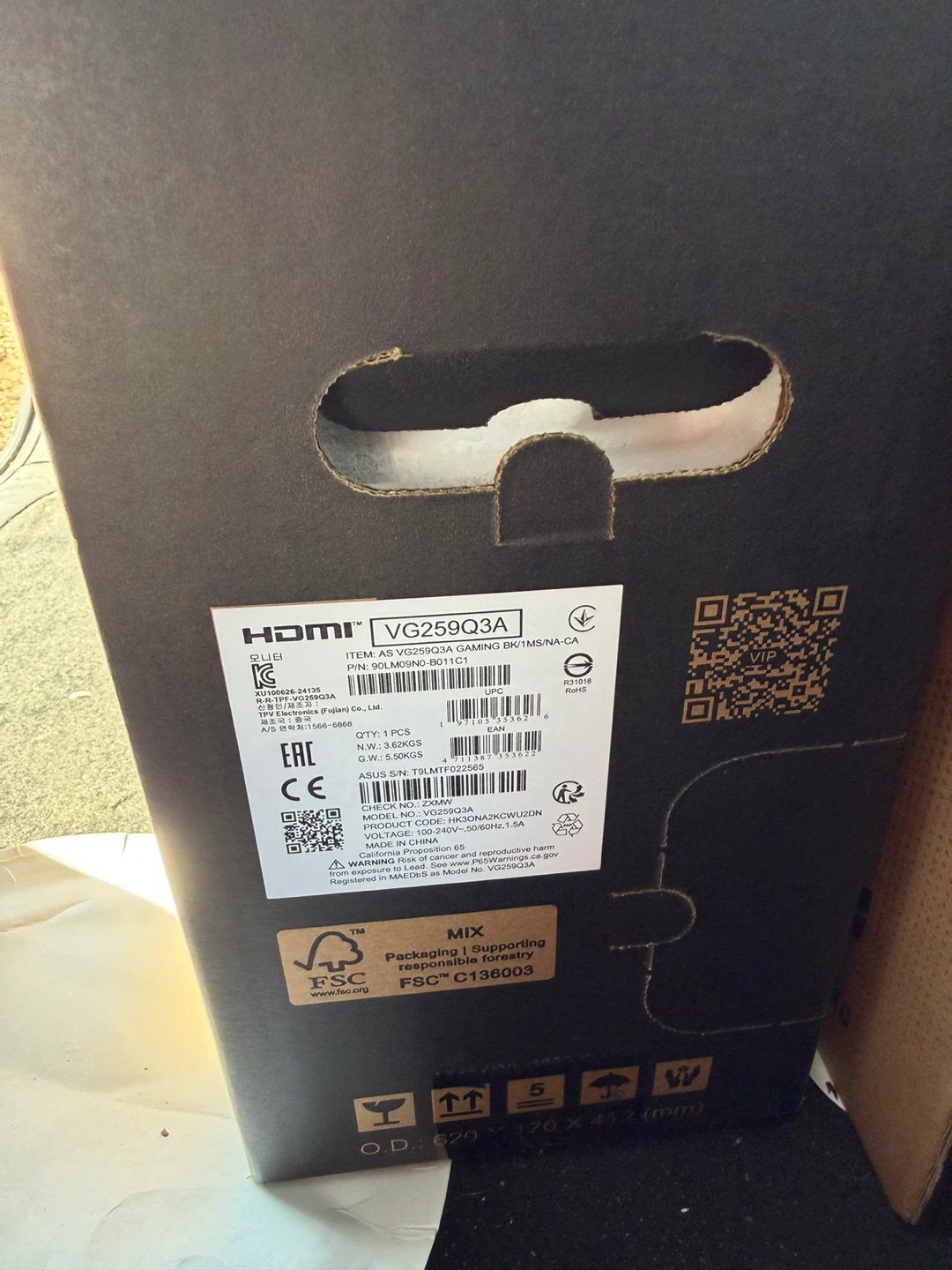 ASUS TUF Gaming VG34A Gaming Monitor - photo 2