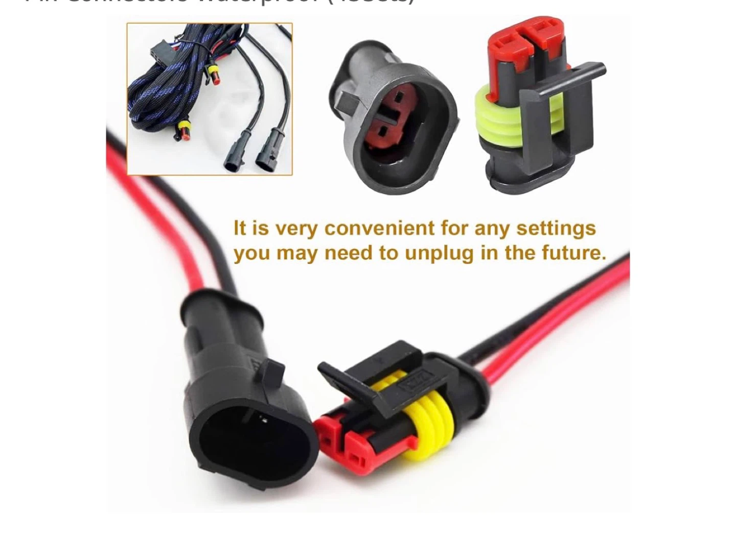708 Pcs Waterproof Electrical Connectors Kit - photo 3