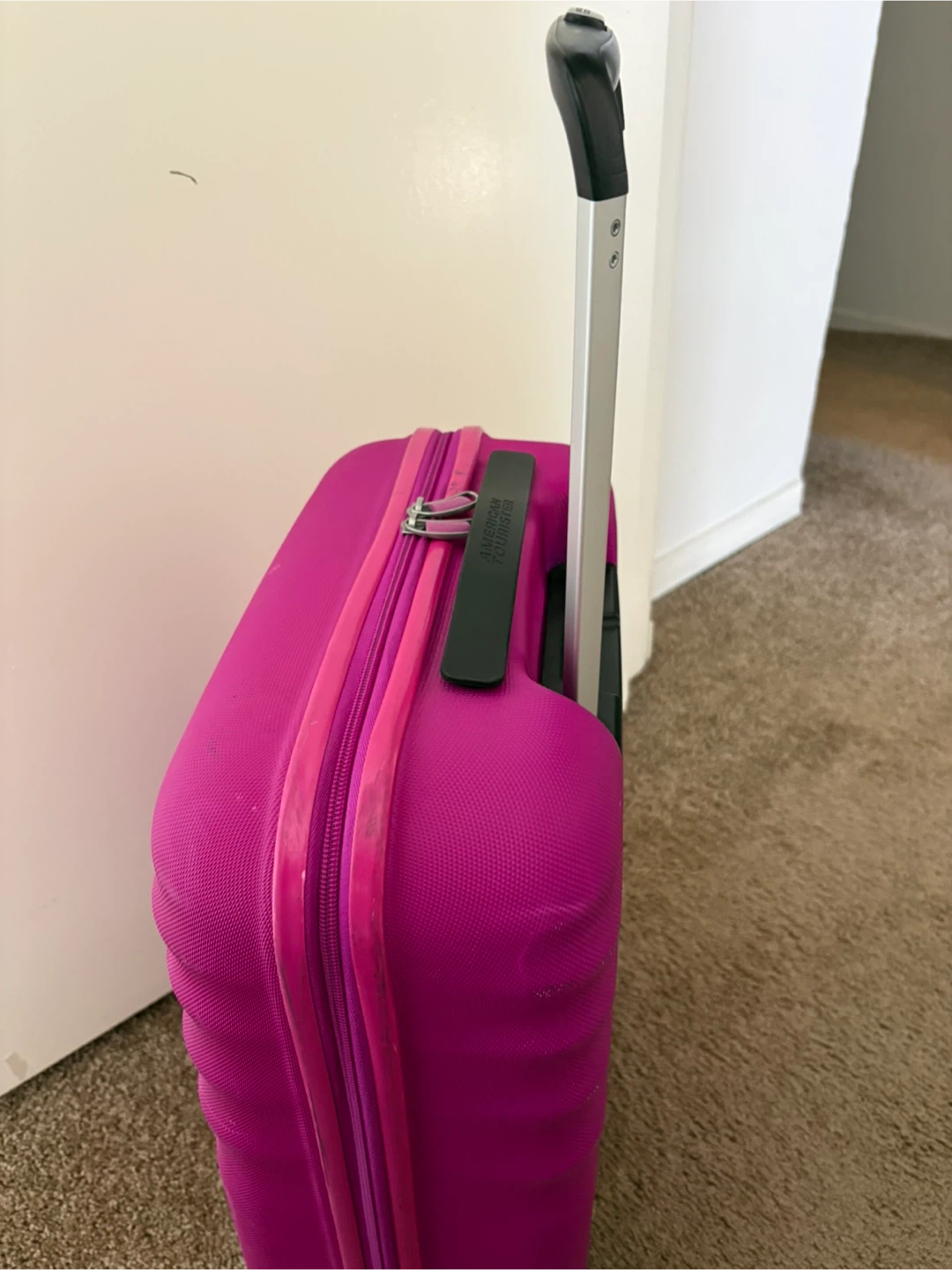 American Tourister Rolling Suitcase - Pink - photo 3