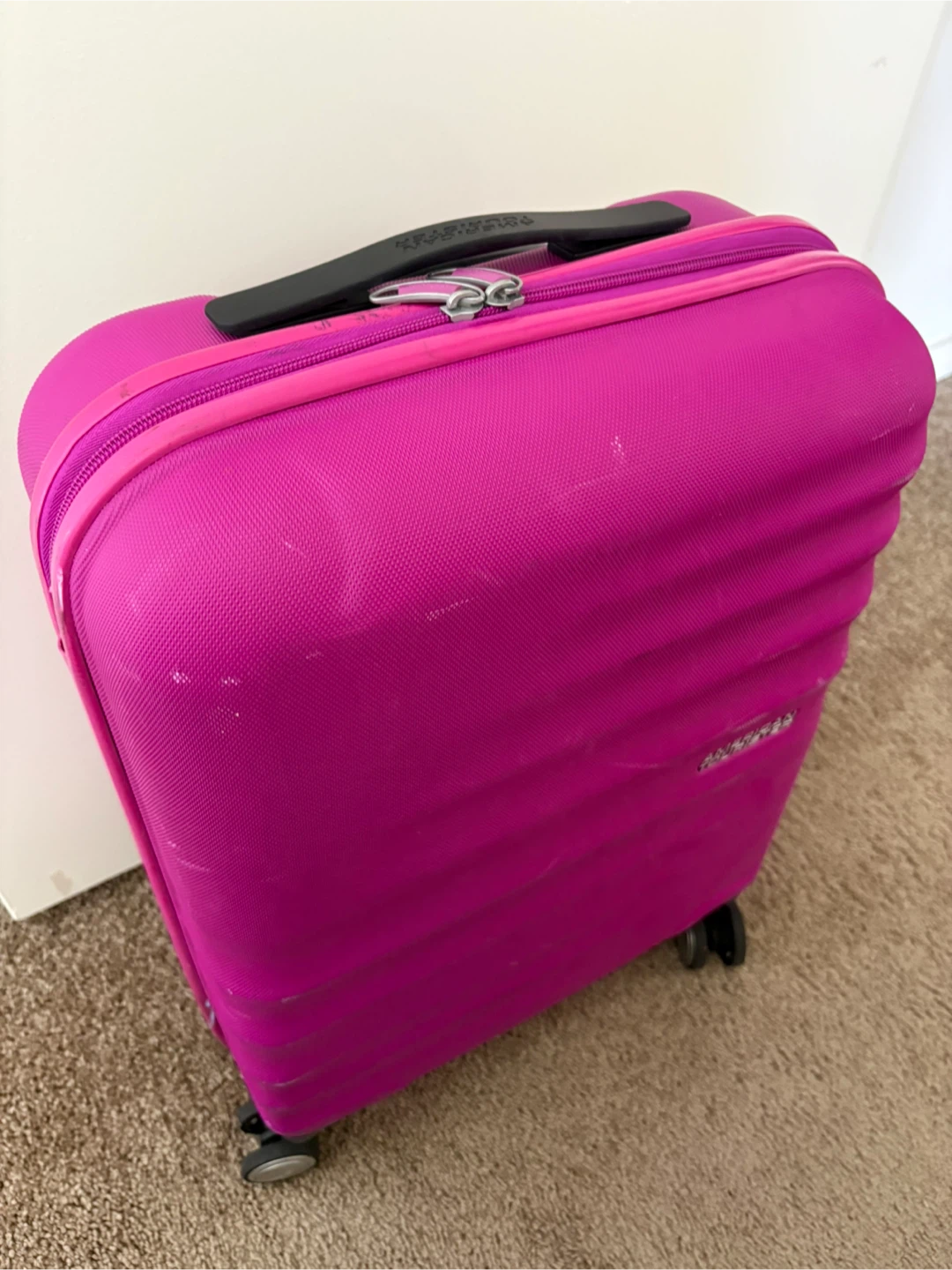 American Tourister Rolling Suitcase - Pink - photo 2