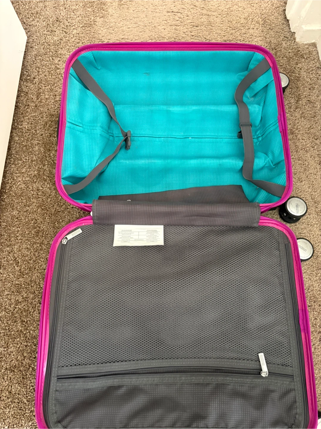 American Tourister Rolling Suitcase - Pink - photo 4