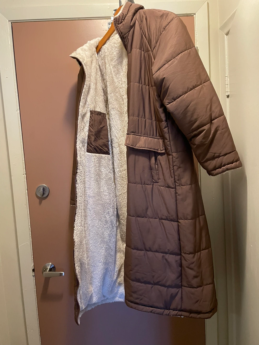 Reversible Hooded Puffer Parka large - photo 2