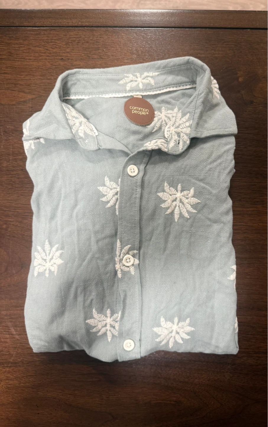 Common People Men's Short Sleeve Button-Up - photo 2